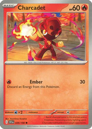 Charcadet - 039/198 39 - SV01 Scarlet & Violet Base Set Reverse Holofoil - Poke-Collect