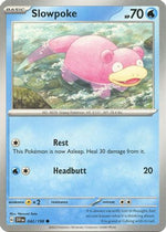 Slowpoke - 042/198 42 - SV01 Scarlet & Violet Base Set Reverse Holofoil - Poke-Collect