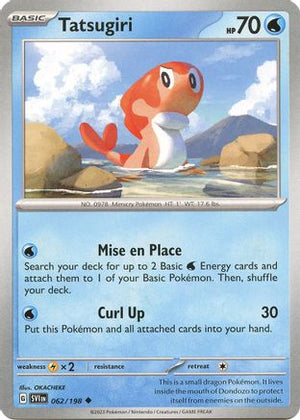Tatsugiri 62 - SV01 Scarlet & Violet Base Set Reverse Holofoil - Poke-Collect