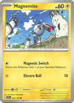 Magnemite 63 - SV01 Scarlet & Violet Base Set Reverse Holofoil - Poke-Collect