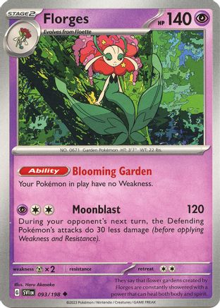 Florges 93 - SV01 Scarlet & Violet Base Set - Poke-Collect