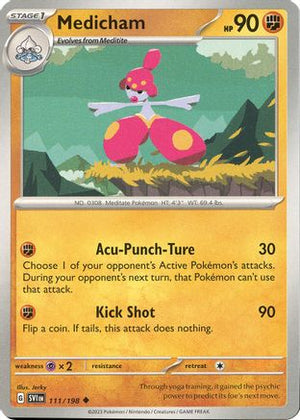 Medicham - 111/198 111 - SV01 Scarlet & Violet Base Set Reverse Holofoil - Poke-Collect