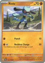 Riolu - 113/198 113 - SV01 Scarlet & Violet Base Set Reverse Holofoil - Poke-Collect