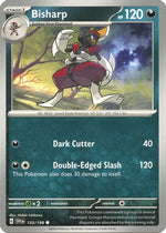 Bisharp 133 - SV01 Scarlet & Violet Base Set Reverse Holofoil - Poke-Collect