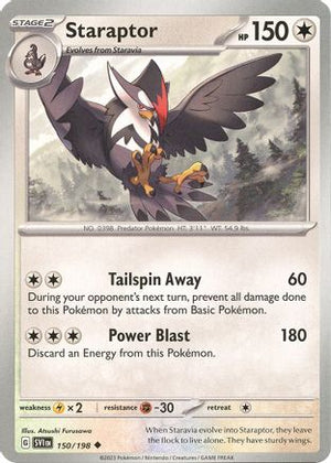 Staraptor 150 - SV01 Scarlet & Violet Base Set - Poke-Collect
