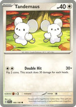 Tandemaus - 160/198 160 - SV01 Scarlet & Violet Base Set Reverse Holofoil - Poke-Collect