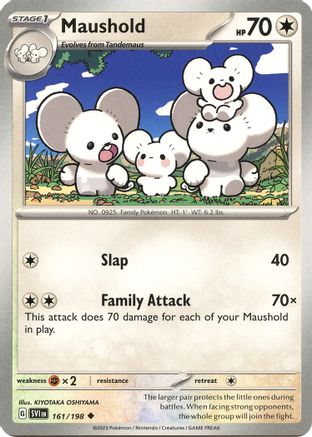 Maushold 161 - SV01 Scarlet & Violet Base Set - Poke-Collect