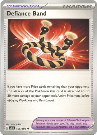Defiance Band 169 - SV01 Scarlet & Violet Base Set Reverse Holofoil - Poke-Collect