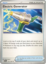 Electric Generator 170 - SV01 Scarlet & Violet Base Set - Poke-Collect