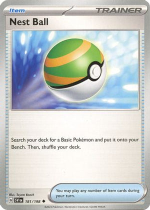 Nest Ball - 181/198 181 - SV01 Scarlet & Violet Base Set Reverse Holofoil - Poke-Collect