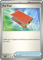 Pal Pad 182 - SV01 Scarlet & Violet Base Set Reverse Holofoil - Poke-Collect