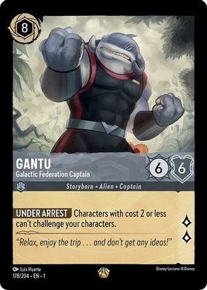 Gantu - Galactic Federation Captain (178/204) - The First Chapter Cold Foil