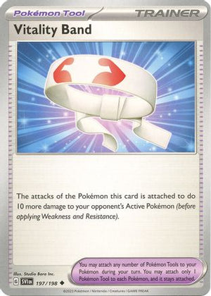 Vitality Band 197 - SV01 Scarlet & Violet Base Set - Poke-Collect