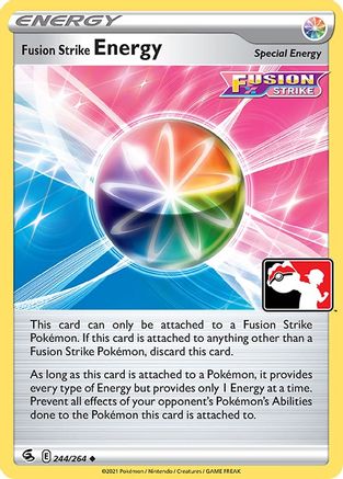 Fusion Strike Energy 244 - Prize Pack Series Cards - Poke-Collect