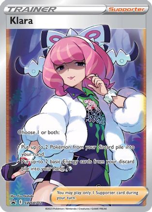 Klara (Full Art) SWSH302 - SWSH Sword & Shield Promo Cards Holofoil - Poke-Collect