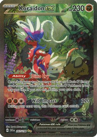 Koraidon ex - 247/198 247 - SV01 Scarlet & Violet Base Set Holofoil - Poke-Collect