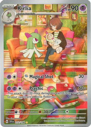 Kirlia - 212/198 212 - SV01 Scarlet & Violet Base Set Holofoil - Poke-Collect
