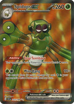 Spidops ex - 223/198 223 - SV01 Scarlet & Violet Base Set Holofoil - Poke-Collect