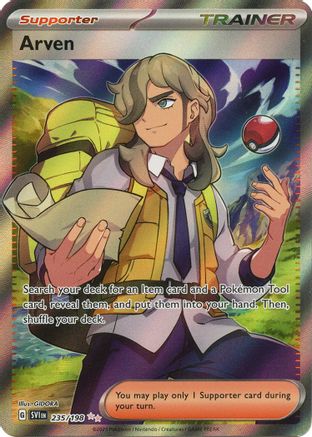 Arven - 235/198 235 - SV01 Scarlet & Violet Base Set Holofoil - Poke-Collect