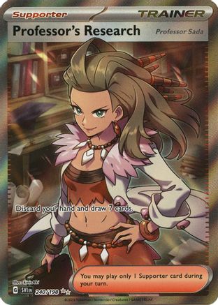 Professor's Research - 240/198 240 - SV01 Scarlet & Violet Base Set Holofoil - Poke-Collect
