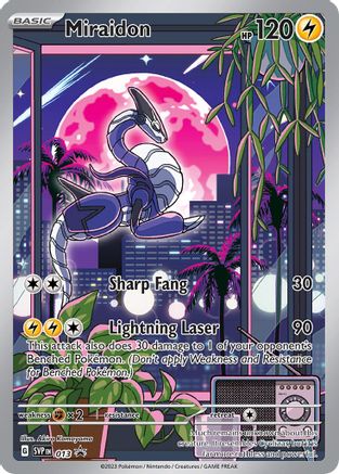 Miraidon - 013 13 - SV Scarlet & Violet Promo Cards Holofoil - Poke-Collect