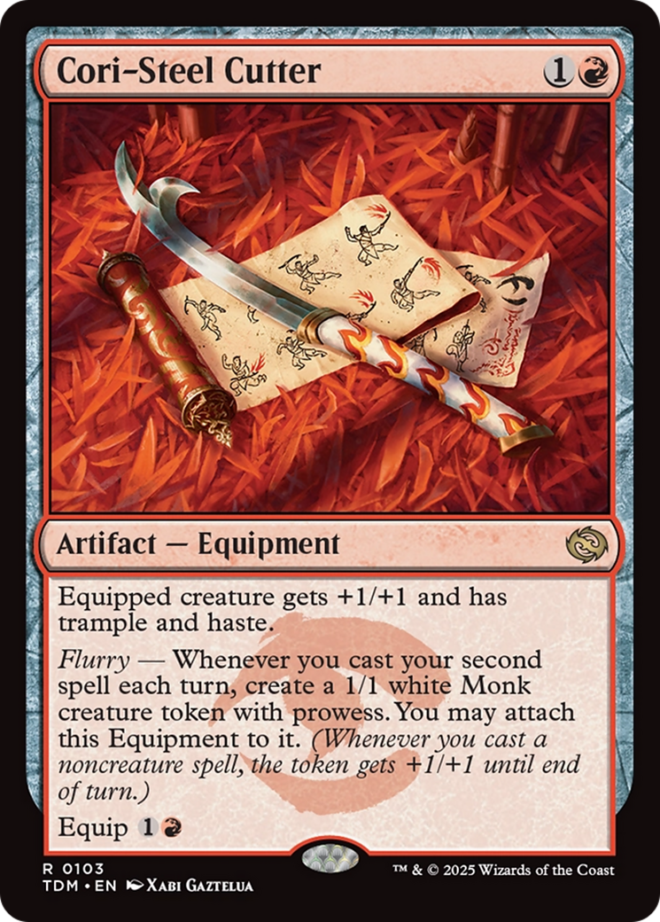 Cori-Steel Cutter (TDM-103) - Tarkir: Dragonstorm - Poke-Collect