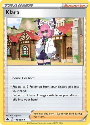 Klara - 145/198 (Cosmos Holo) 145 - Miscellaneous Cards & Products Holofoil - Poke-Collect