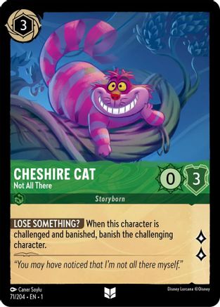 Cheshire Cat - Not All There (71/204) - The First Chapter