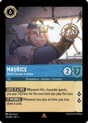 Maurice - World-Famous Inventor (152/204) - The First Chapter Cold Foil