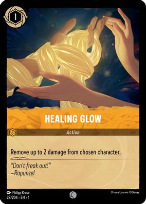 Healing Glow (28/204) - The First Chapter Cold Foil