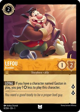 Lefou - Bumbler (8/204) - The First Chapter - Poke-Collect
