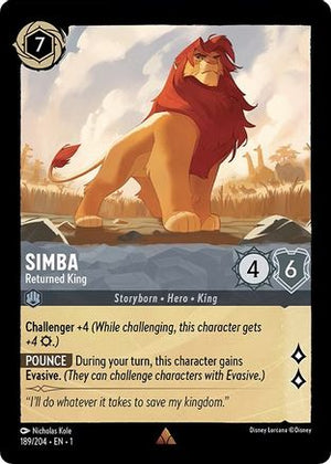 Simba - Returned King (189/204) - The First Chapter