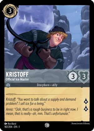 Kristoff - Official Ice Master (182/204) - The First Chapter Cold Foil