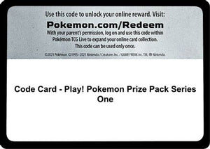 Code Card - Play! Pokemon Prize Pack Series One - Prize Pack Series Cards - Poke-Collect