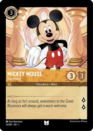 Mickey Mouse - True Friend (12/204) - The First Chapter - Poke-Collect