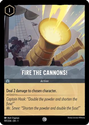 Fire the Cannons! (197/204) - The First Chapter Cold Foil