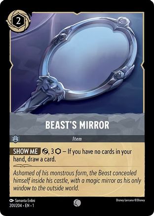 Beast's Mirror (201/204) - The First Chapter Cold Foil