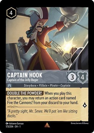 Captain Hook - Captain of the Jolly Roger (173/204) - The First Chapter - Poke-Collect