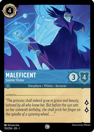 Maleficent - Sinister Visitor (150/204) - The First Chapter - Poke-Collect