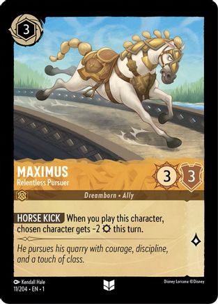 Maximus - Relentless Pursuer (11/204) - The First Chapter Cold Foil - Poke-Collect