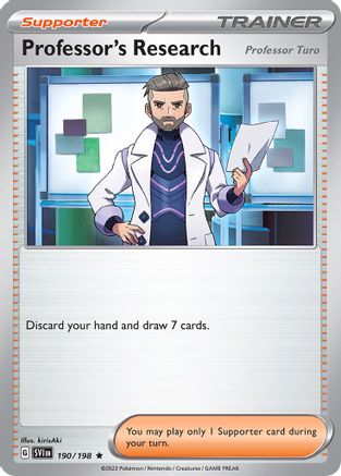 Professor's Research - 190/198 190 - Deck Exclusives - Poke-Collect