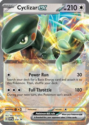 Cyclizar ex - 018 18 - SV Scarlet & Violet Promo Cards Holofoil - Poke-Collect