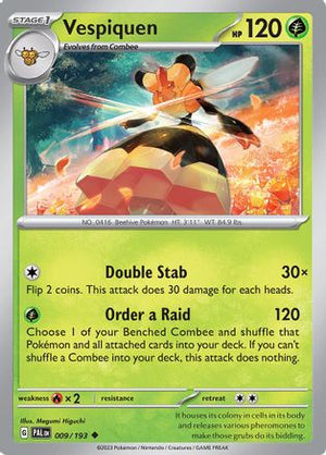 Vespiquen 9 - SV02 Paldea Evolved Reverse Holofoil - Poke-Collect