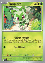 Sprigatito 12 - SV02 Paldea Evolved Reverse Holofoil - Poke-Collect