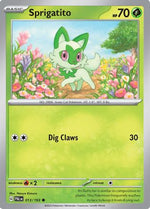 Sprigatito 13 - SV02 Paldea Evolved Reverse Holofoil - Poke-Collect