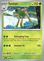 Spidops 18 - SV02 Paldea Evolved - Poke-Collect