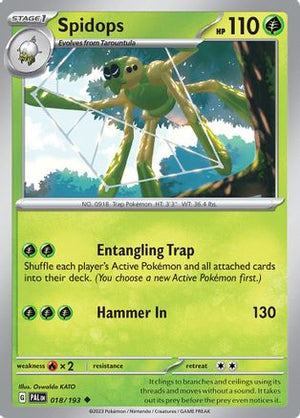 Spidops 18 - SV02 Paldea Evolved - Poke-Collect