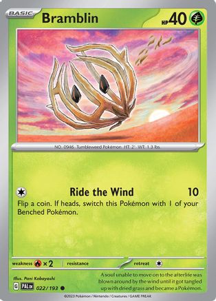 Bramblin - 022/193 22 - SV02 Paldea Evolved - Poke-Collect