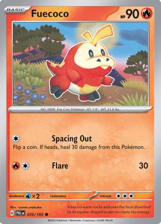 Fuecoco - 035/193 35 - SV02 Paldea Evolved - Poke-Collect
