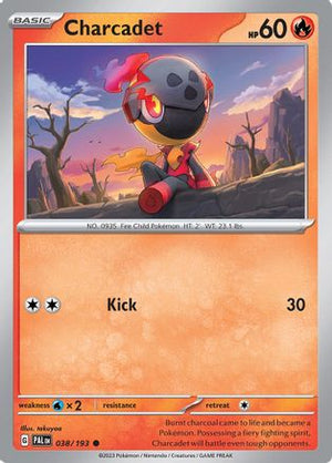 Charcadet - 038/193 38 - SV02 Paldea Evolved Reverse Holofoil - Poke-Collect